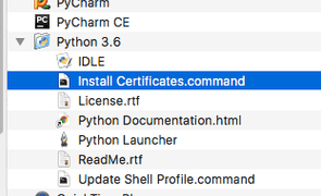 failed python verify